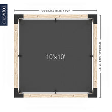 Load image into Gallery viewer, Pergola Kit with SHADE SAIL for 6x6 Wood Posts