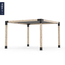 Load image into Gallery viewer, Pergola Kit with SHADE SAIL for 6x6 Wood Posts