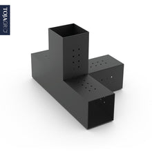 Load image into Gallery viewer, QUAD 4 Arm Pergola Extension Bracket for 6x6 Wood Posts