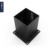 Load image into Gallery viewer, SOLO Pergola Post Base and Wall Mount Bracket for 6x6 Wood Posts | 4 Pack