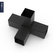 Load image into Gallery viewer, QUAD 4 Arm Pergola Extension Bracket for 6x6 Wood Posts