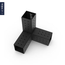 Load image into Gallery viewer, TRIO 3 Arm Pergola Corner Bracket for 4x4 Wood Posts | 2 Pack