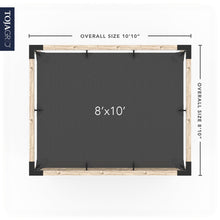 Load image into Gallery viewer, Pergola Kit with Post Wall for 4x4 Wood Posts
