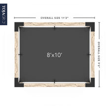 Load image into Gallery viewer, Pergola Kit with Post Wall for 6x6 Wood Posts
